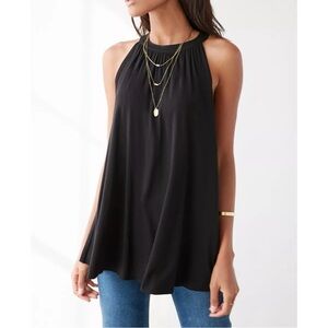 UO Kimchi Blue high neck open back tank top